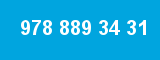 978 889 34 31